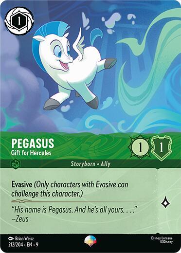 Pegasus - Gift for Hercules (Epic) | Fabled #212/204