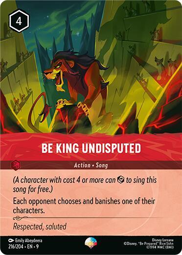 Be King Undisputed (Epic) | Fabled #216/204