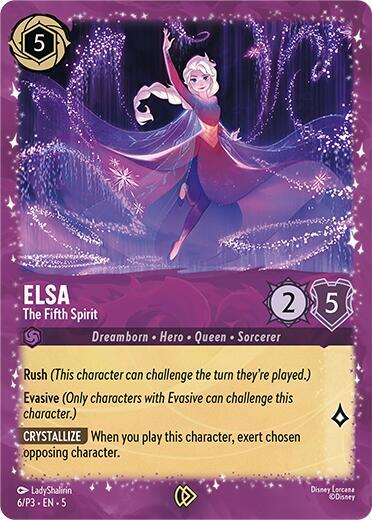 Elsa - The Fifth Spirit | Disney Lorcana Promo Cards #6