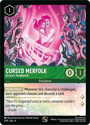 Cursed Merfolk - Ursula's Handiwork | Disney Lorcana Promo Cards #7