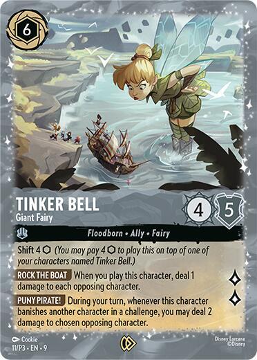 Tinker Bell - Giant Fairy | Disney Lorcana Promo Cards #11