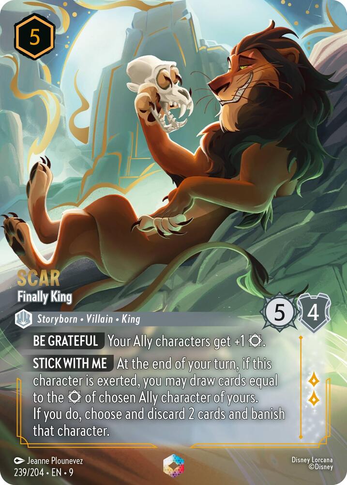 Scar - Finally King (Enchanted) | Fabled #239/204