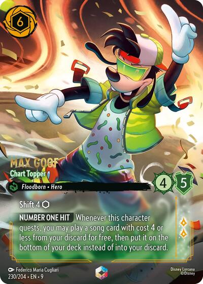 Max Goof - Chart Topper (Enchanted) (Enchanted) | Fabled #230/204