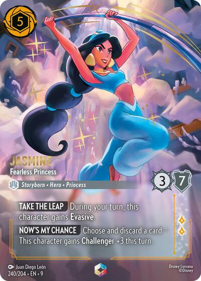 Jasmine - Fearless Princess (Enchanted) (Enchanted) | Fabled #240/204