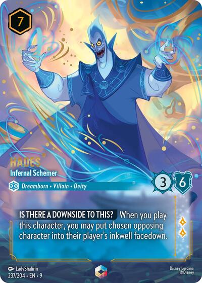 Hades - Infernal Schemer (Enchanted) | Fabled #237/204