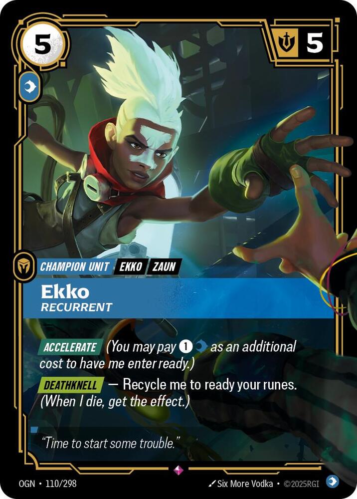 Ekko, Recurrent | Origins #110/298