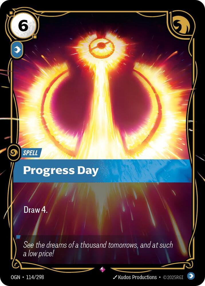 Progress Day | Origins #114/298