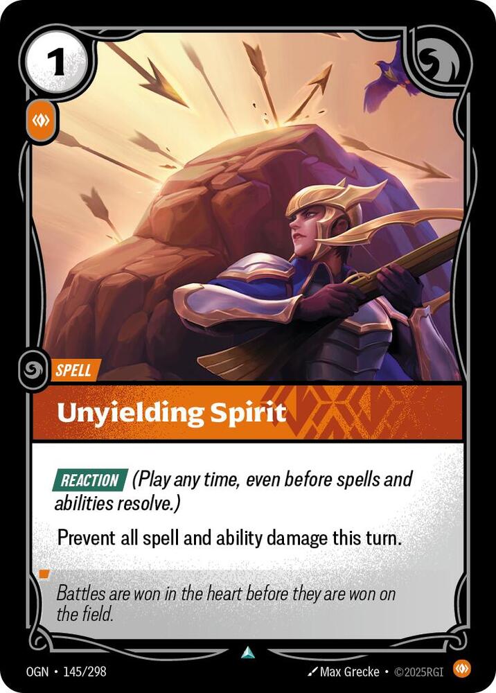 Unyielding Spirit | Origins #145/298