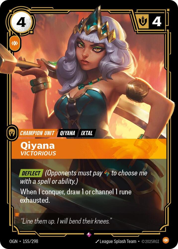 Qiyana, Victorious | Origins #155/298