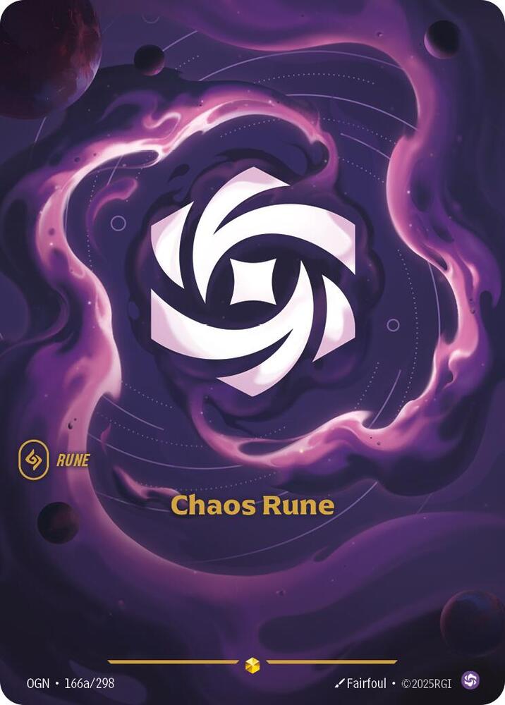 Chaos Rune (Alternate Art) | Origins #166a/298