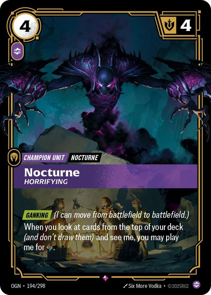 Nocturne - Horrifying | Origins #194/298