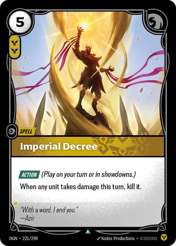 Imperial Decree | Origins #221/298
