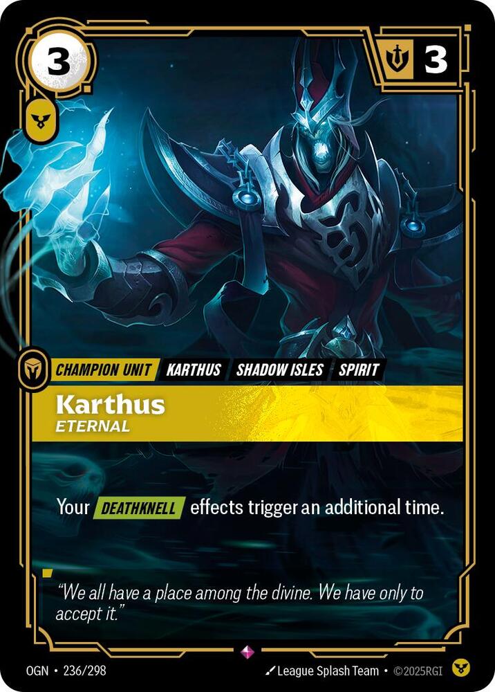 Karthus, Eternal | Origins #236/298