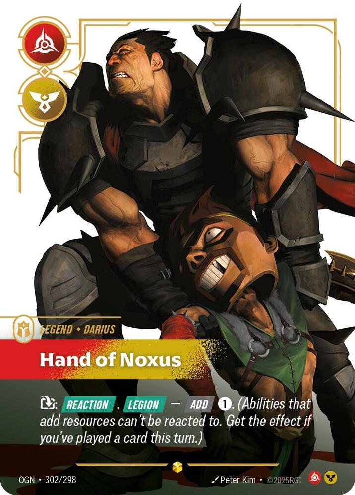 Darius - Hand of Noxus (Overnumbered) | Origins #302/298