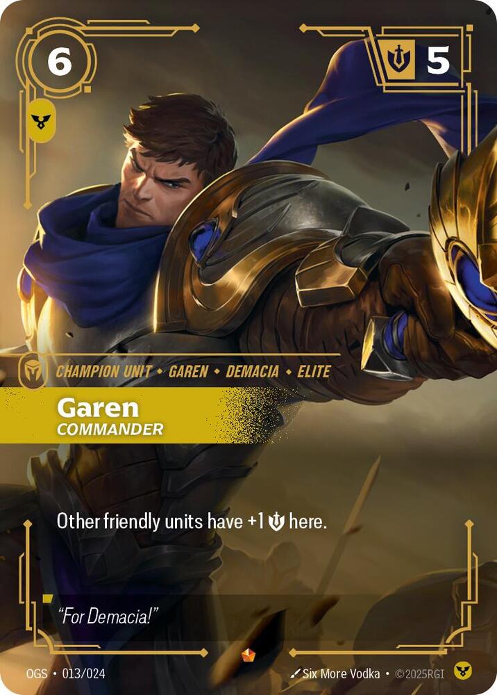 Garen, Commander | Origins: Proving Grounds #013/024