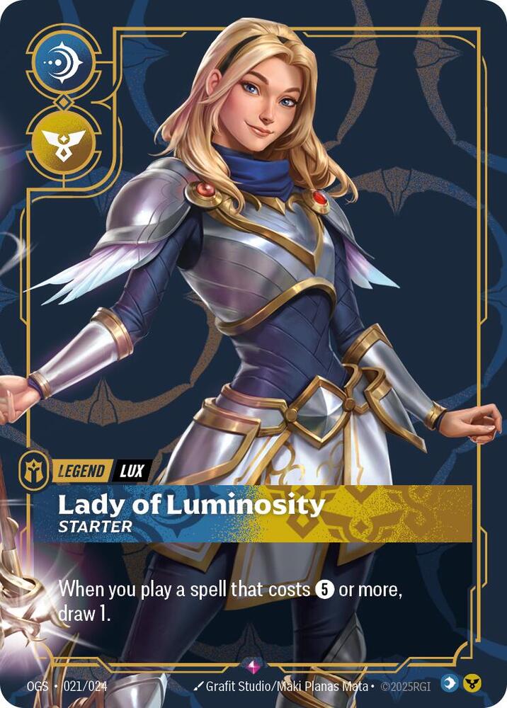 Lux, Lady of Luminosity (Starter) | Origins: Proving Grounds #021/024