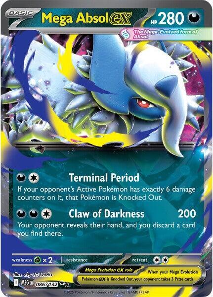 Mega Absol ex - 086/132 | ME01: Mega Evolution #086/132