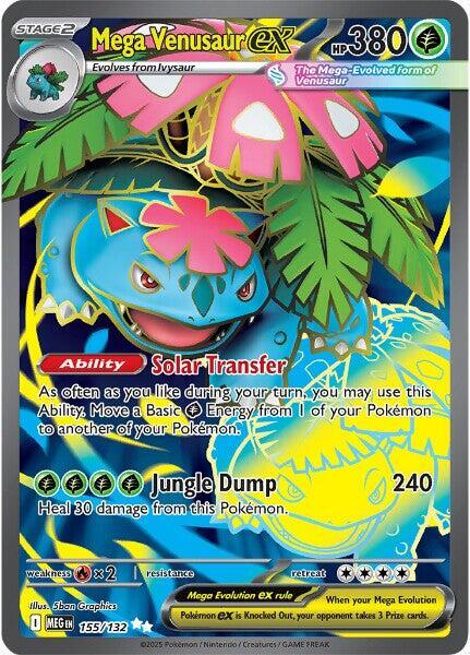Mega Venusaur ex - 155/132 | ME01: Mega Evolution #155/132