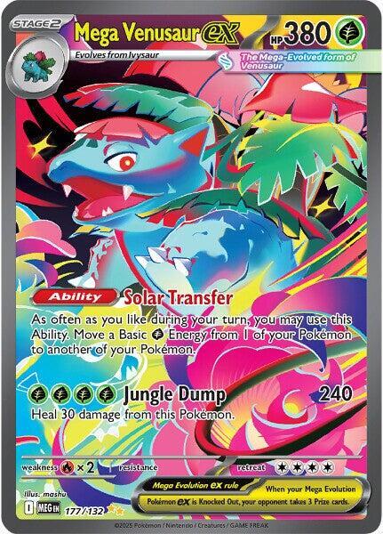 Mega Venusaur ex - 177/132 | ME01: Mega Evolution #177/132