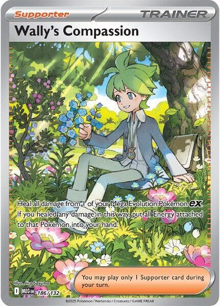 Wally's Compassion - 186/132 | ME01: Mega Evolution #186/132