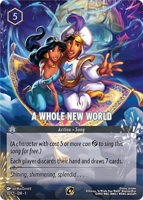 A Whole New World | Disney Lorcana Promo Cards #10