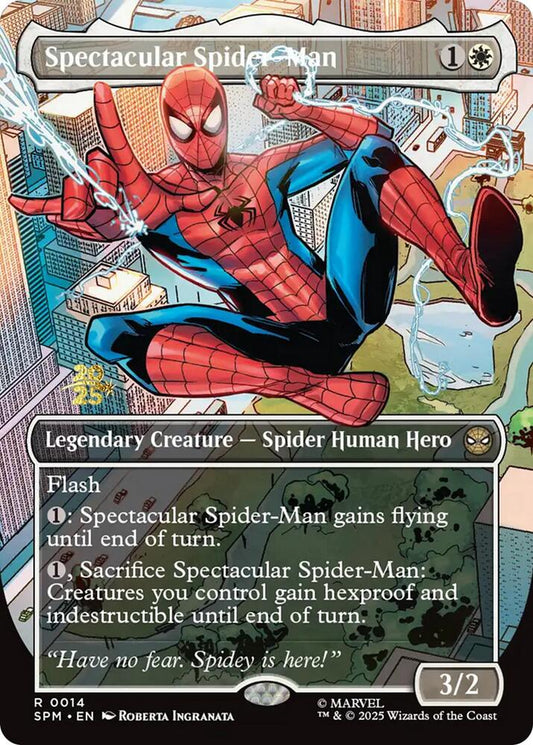 Spectacular Spider-Man (Borderless) | Prerelease Cards #14