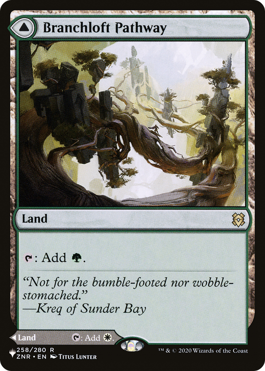 Branchloft Pathway // Boulderloft Pathway | The List Reprints #258