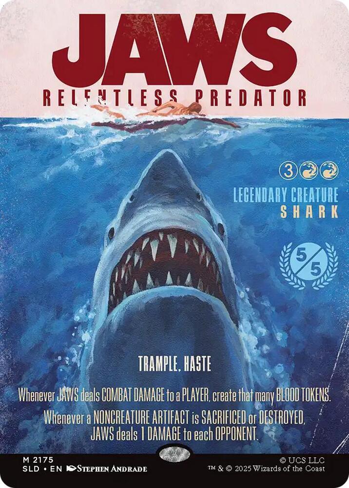 Jaws, Relentless Predator | Secret Lair Drop Series #2175