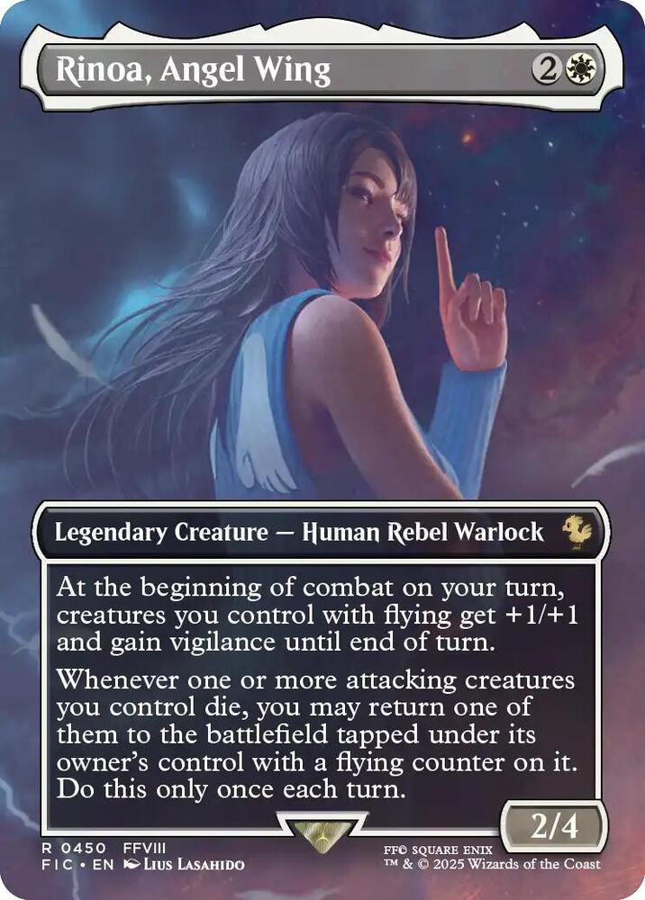 Rinoa, Angel Wing (Borderless) | Commander: FINAL FANTASY #450