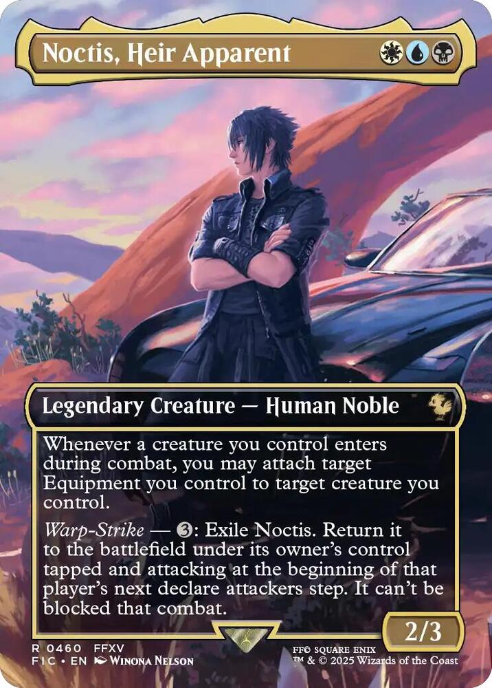 Noctis, Heir Apparent (Borderless) | Commander: FINAL FANTASY #460