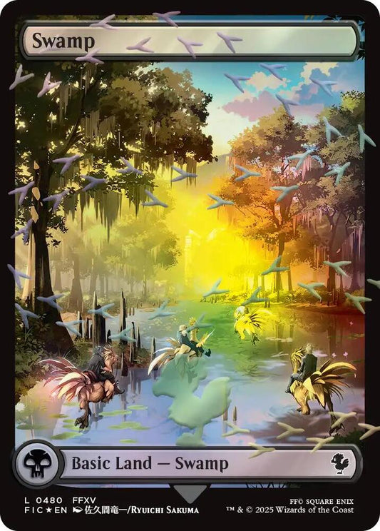 Swamp (Chocobo Track Foil) | Commander: FINAL FANTASY #480