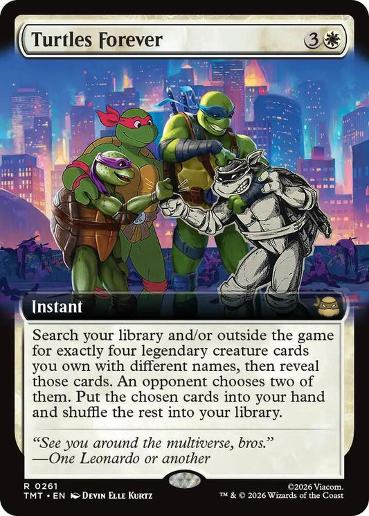 Turtles Forever (Extended Art) | Teenage Mutant Ninja Turtles #261