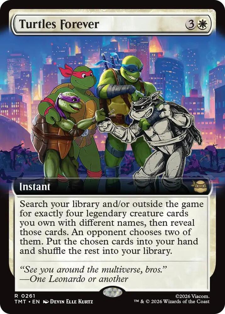Turtles Forever (Extended Art) | Teenage Mutant Ninja Turtles #261