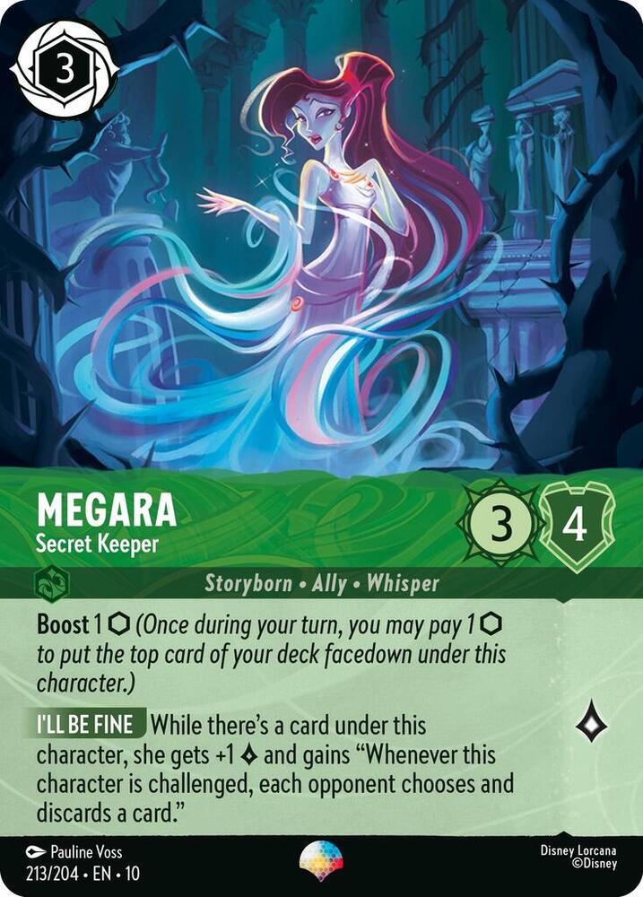 Megara - Secret Keeper (Epic) | Whispers in the Well #213/204