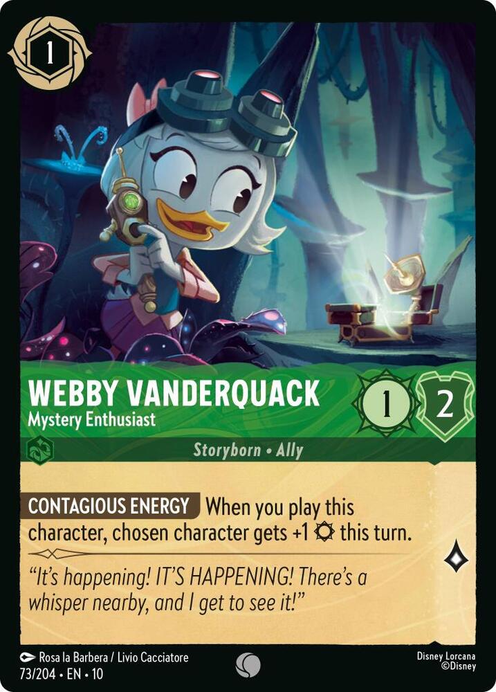 Webby Vanderquack - Mystery Enthusiast | Whispers in the Well #73/204