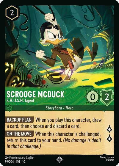 Scrooge McDuck - S.H.U.S.H. Agent | Whispers in the Well #89/204