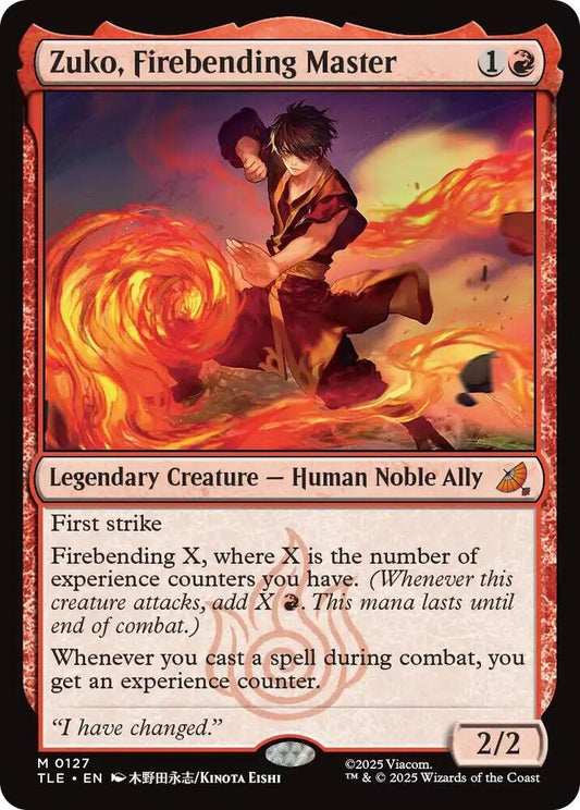 Zuko, Firebending Master | Avatar: The Last Airbender: Eternal-Legal #127