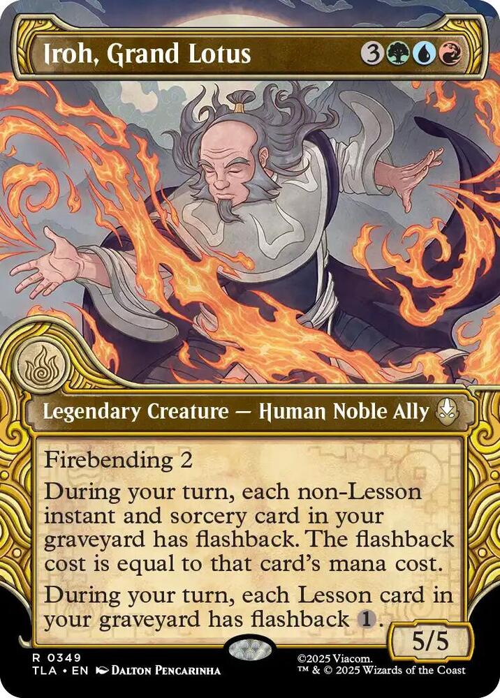 Iroh, Grand Lotus (Showcase) | Avatar: The Last Airbender #349