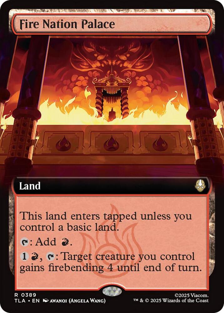 Fire Nation Palace (Extended Art) | Avatar: The Last Airbender #389