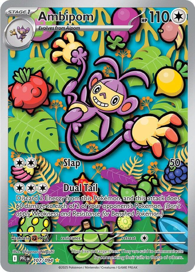 Ambipom - 107/094 | ME02: Phantasmal Flames #107/094