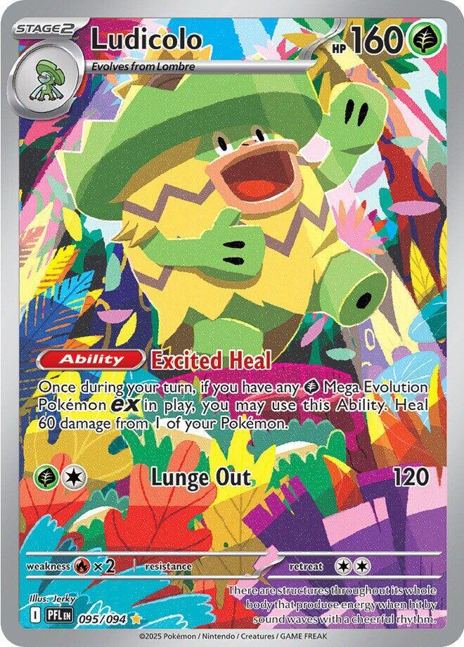 Ludicolo - 095/094 | ME02: Phantasmal Flames #095/094