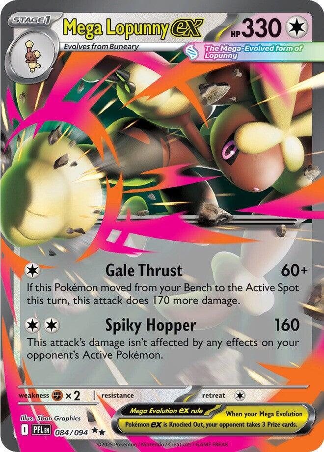 Mega Lopunny ex - 084/094 | ME02: Phantasmal Flames #084/094