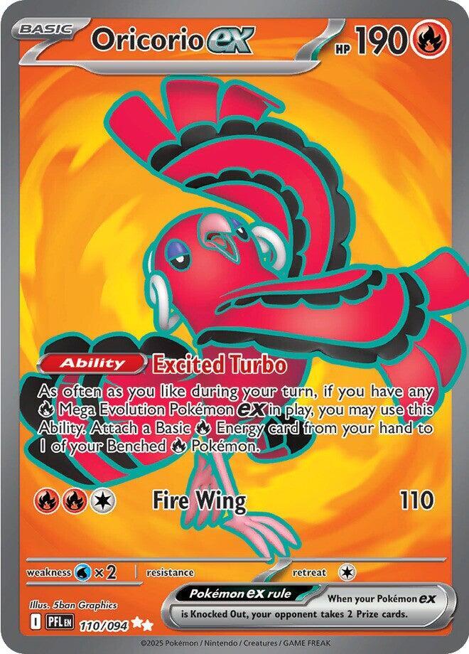 Oricorio ex - 110/094 | ME02: Phantasmal Flames #110/094