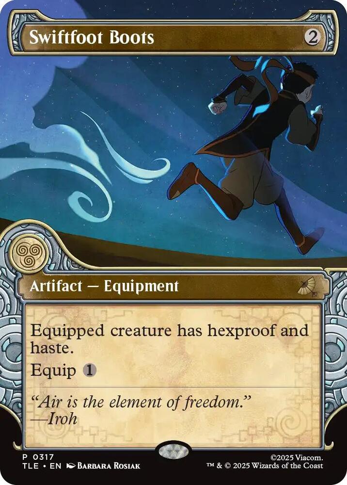 Swiftfoot Boots (Showcase) | Avatar: The Last Airbender: Eternal-Legal #317