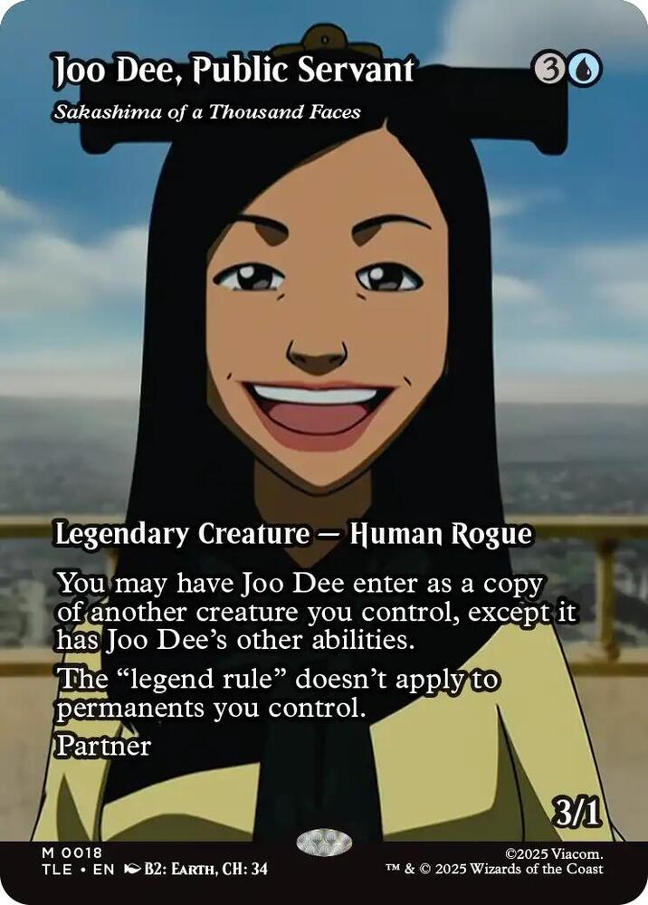 Joo Dee, Public Servant - Sakashima of a Thousand Faces (Borderless) | Avatar: The Last Airbender: Eternal-Legal #18