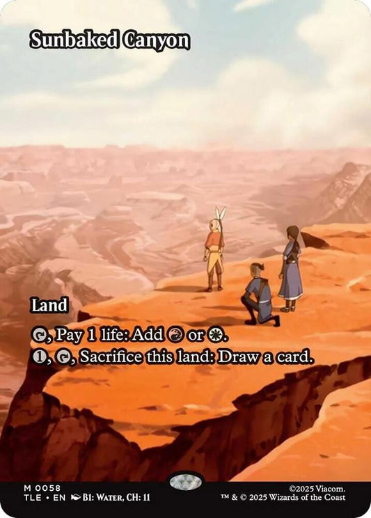 Sunbaked Canyon (Borderless) | Avatar: The Last Airbender: Eternal-Legal #58