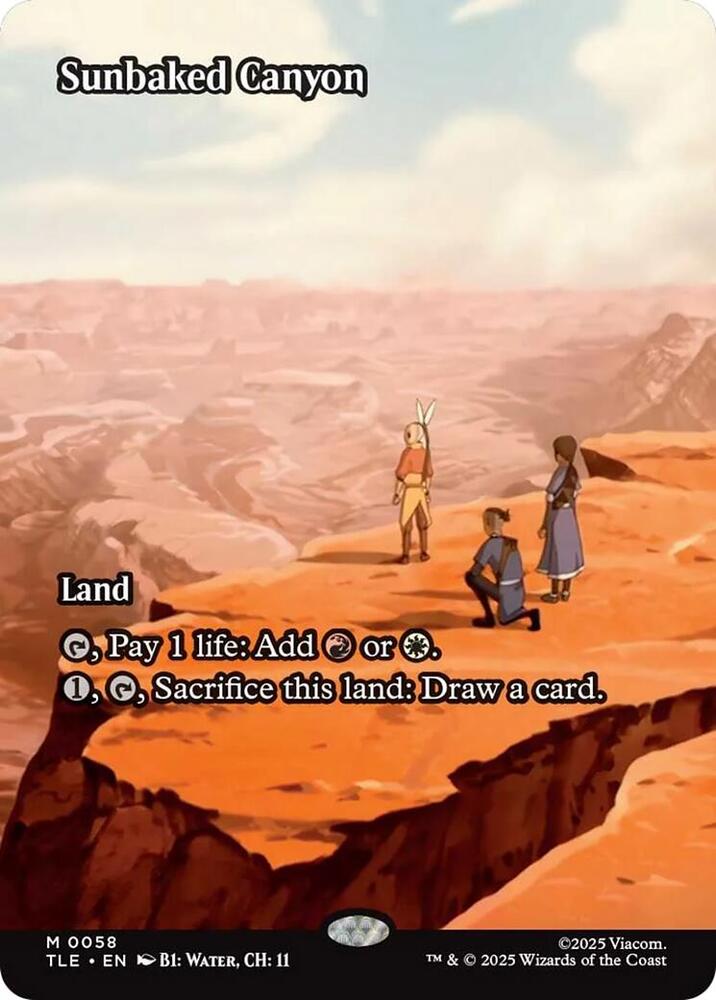 Sunbaked Canyon (Borderless) | Avatar: The Last Airbender: Eternal-Legal #58
