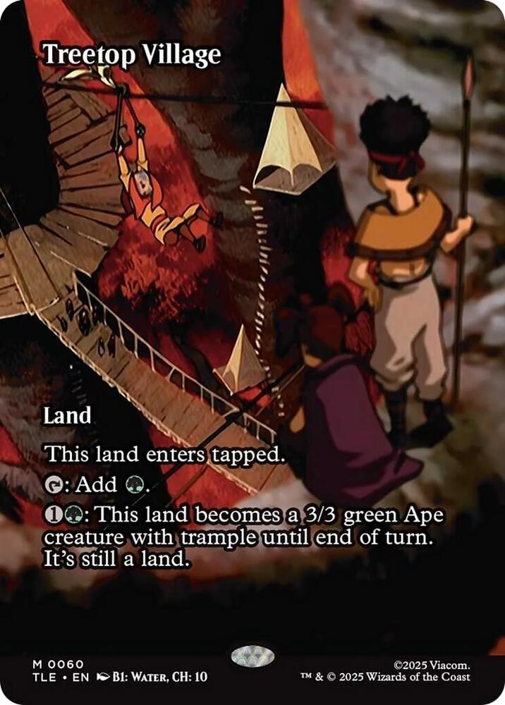 Treetop Village (Borderless) | Avatar: The Last Airbender: Eternal-Legal #60