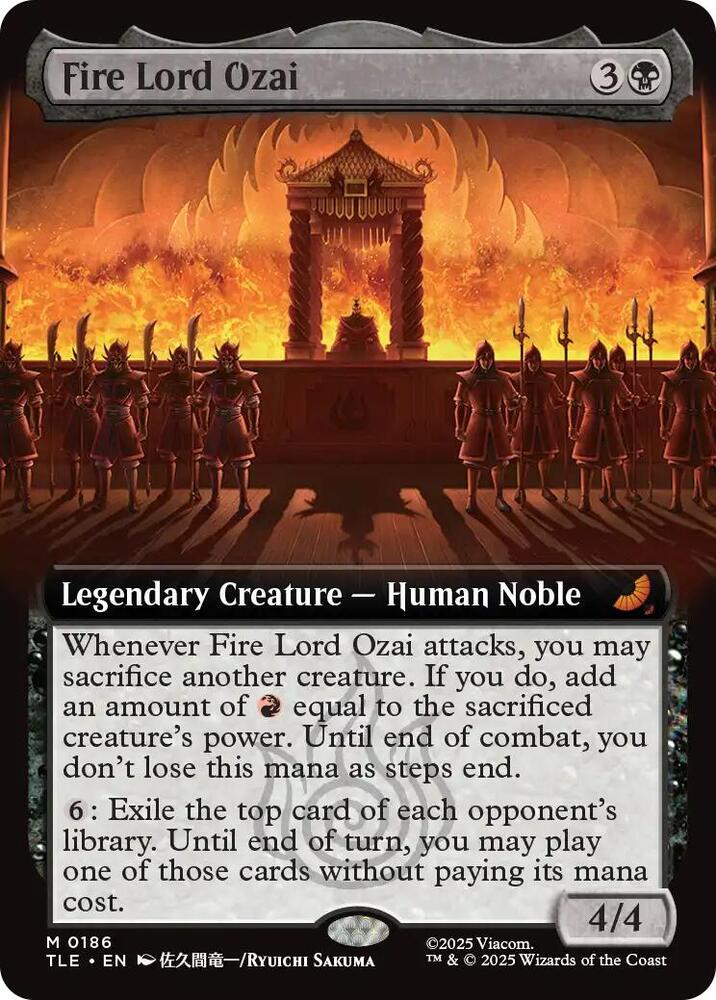 Fire Lord Ozai (Extended Art) | Avatar: The Last Airbender: Eternal-Legal #186