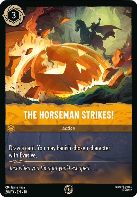 The Horseman Strikes! | Disney Lorcana Promo Cards #20
